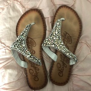 Naughty Monkey Bling Sandals